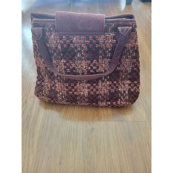 ‎NWT Vera Bradley Tweed Satchel - Picture 2 of 7